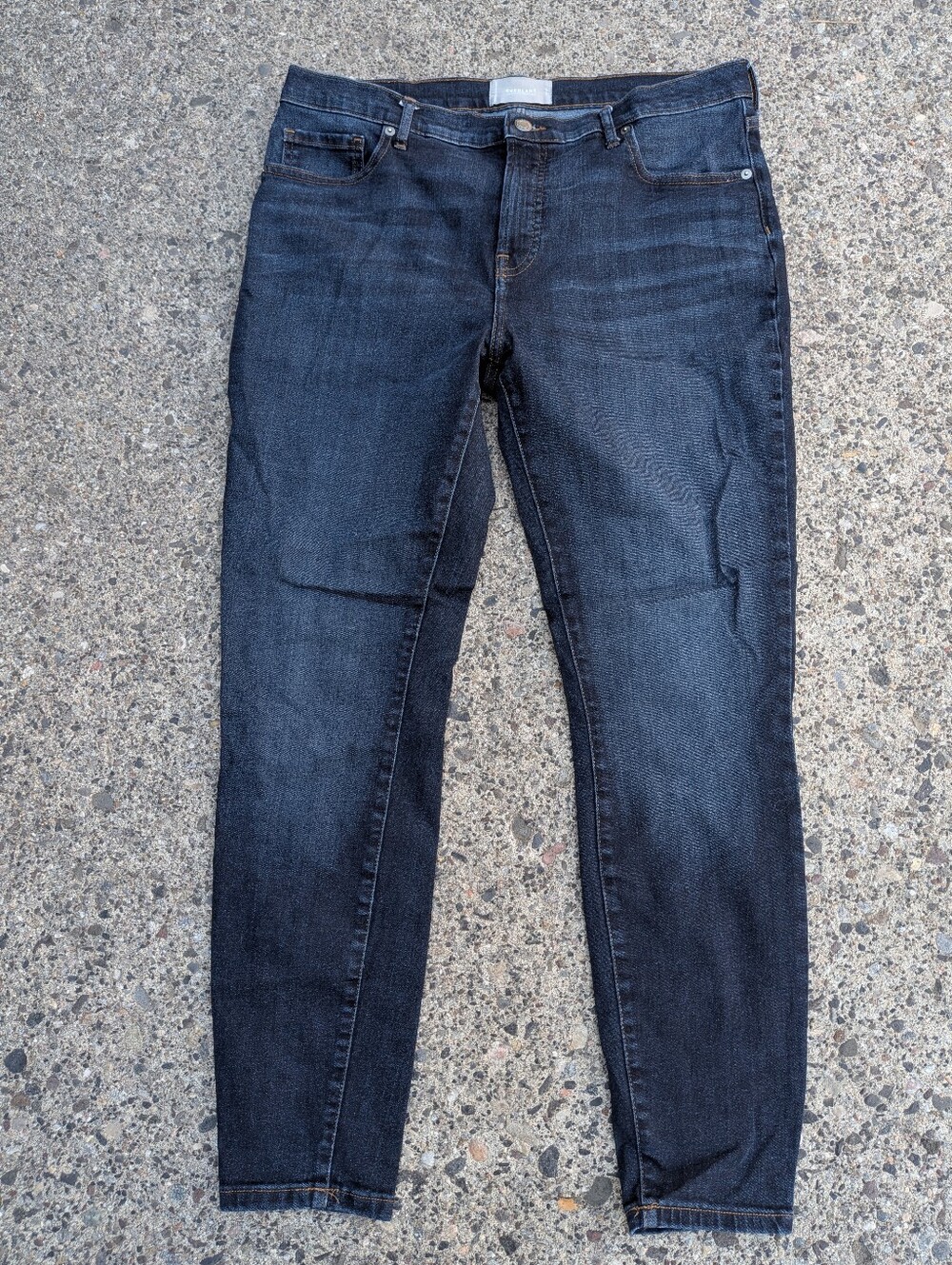 Everlane Medium Rise Skinny Jean 33T